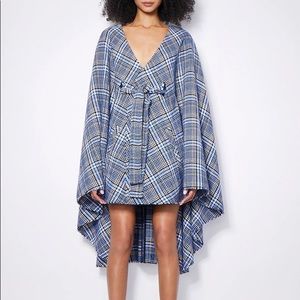 RtA KARLIE COAT | BLUE PLAID